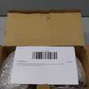 Large Solar Lanterns 2 Pack Outdoor Waterproof LED Metal Hanging Solar Lights for Garden Yard Patio Tree Tabletop Landscape Decorations (Brown)