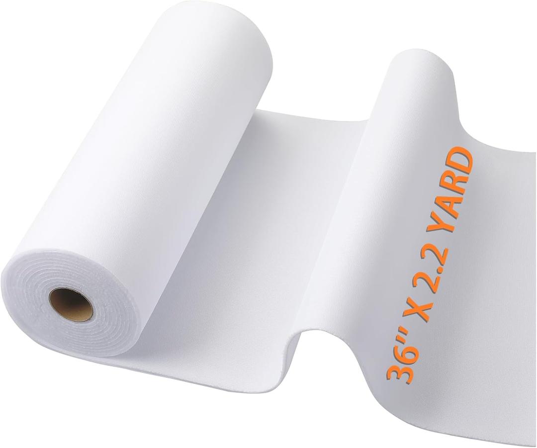 36''x79'' Soft Foam Stabilizer Sew in Soft Foam Stabilizer Adaptable Cut into Variable Sizes Strengthen for Machine Embroidery, Hand Sewing, Quilting, Piecing Projects