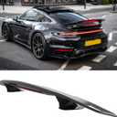DREAMIZER 47" Universal Car Rear Trunk Spoiler Wing Carbon Fiber Sport Style W/Adhesive Compatible with Ford Focus Honda Civic Accord Toyota Corolla Camry Nissan Altima Mazda and More