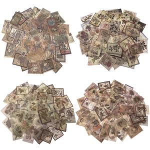 2 x Glife 240pcs Vintage Plant & Flower Translucent Aesthetic Stickers for Scrapbooking, Journaling, Planners