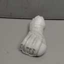 Gomakren Soup Spoons Set of 6, Asian Soup Spoons 6.5 Inch Ramen Spoons, Christmas Ceramic Chinese Spoon Set for Soup, Cereal, Pho, Noodles, Dumpling, Miso, Wonton, Dishwasher Safe, Creamy White