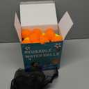 60 Pcs Reusable Water Balls, Reusable Water Balloons for Outdoor Toys and Games, Water Toys for Kids and Adults Boys and Girls - Summer Balls for Pool and Backyard Fun