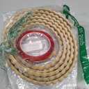 Leinuosen Flexible Molding Trim Peel and Stick for Walls Decorative Bead Pearl DIY Wall Trim for Bathroom Mirror Frame Border Backsplash Ceiling Cabinet TV Wall Edge(Wood,10ft /15 mm)