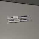 2 x 2pcs Hard Gel Nail Brush, Premium Nylon Builder Gel Art Brushes for Nails French Manicure Design Brush Easy To Use And Clean Nail Hard Gel Brushes Tool for Home And Professional Nail Salons