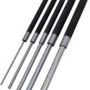 Performance Tool W758 3 Piece 8-Inch Long Carbon Steel Pin Punch Set, Pin Sizes 1/8", 1/4", 5/16" 