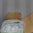 Blissful Diary Vegan Leather Baby Changing Pad with Waterproof & Wipe-Clean PU Cover, Standard Size Cozy Diaper Changing Pad for Dresser and Table, Light Green