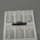 Girimax Clear Glass Flameless Votive Candles with Remote Timer, Real Wax Flickering LED Battery Candles Set of 6  2" H 3"