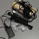 CORALMEE 10 FT Christmas Inflatables Santa Claus, Christmas Blow Up Yard Decorations with Built-in LEDs & Elf, Climbing Santa Inflatable Outdoor Decorations for Garden Yard Lawn Roof Holiday Party