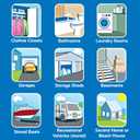 2 x Arm & Hammer Fragrance Free Refillable Moisture Absorber and Odor Eliminator 14 oz. Tub