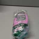 Soft Silicone Body Scrubber 3 PCS Silicone Body Shower, Silicone Loofah 2 in 4 Bath and Shampoo Brush, Body Scrubber Shower Cleaning Exfoliating Use for Sensitive Skin, Lather Well, Blue,Green,Purple