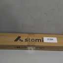 Astomi Cordless Blackout Roller Shades with Valance, 24 x 72 in, Black