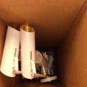 Zoomable Plug in Track Lighting with Power Cord, 8-Light LED Track Lighting Kit with 6.6FT H Type Track Lighting Rails, Modern Kitchen Track Lighting Fixtures Ceiling Spot Light, 3000K White