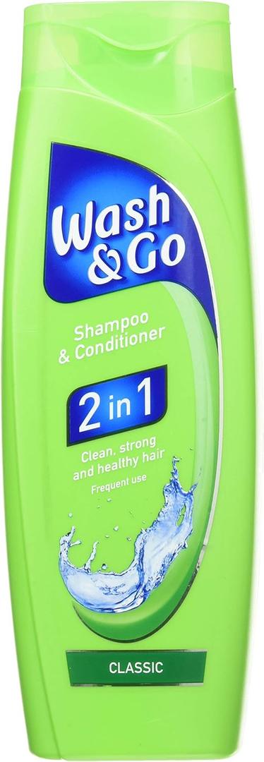 Wash & Go Wash&Go Shamp 2In1 Classic 400ml