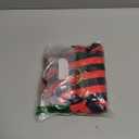 Prebene Pirate 3 Piece Set of Open Design Skirt Dress Headscarves Necklaces Earrings Accessories Cosplay Costume For Men Women (M(fit waist 29.5""-47.2"")), Red, M,( Without a Necklace)