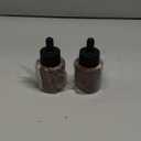 QUUPY, 2Pcs 30ML/1OZ Amber Glass Dropper Bottles Empty Thick Glass Bottle with Eye Droppers Refillable Glass Dropper Essential Oil Bottle Cosmetic Containers