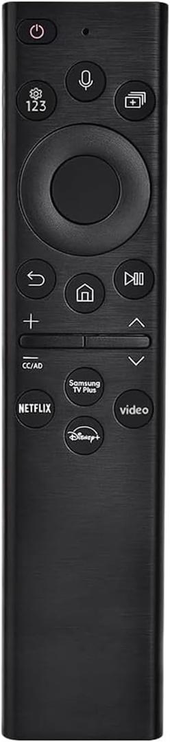 Rechargeable TV Remote for Samsung Smart TVs, Replacement for All 20192026 Samsung TV Remote Control with Voice Control. USBC Fast Charging. Solar Charging.