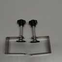 Bibabala 2Pcs Drawer Front Installation Clamps, Stainless Steel Universal C-Clamp, Cabinet Installation Tools, Beam Clamps for Easy and Fast Installing Face Frame of Cabinets (S / Bottom Length: 70mm)
