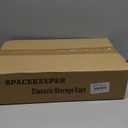 SPACEKEEPER Storage Cart 4-Tier, Bathroom Rolling Cart Utility Storage Organizer Shelf Mobile Shelving Unit for Kitchen Living Room Bathroom Laundry Room & Dressers, Black