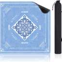 Shipped Rolled Mahjong Mat with Rule Without Creases, 32.5" x 32.5"