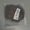 Real Human Hair Topper Light Thin Clip in Hair Bangs for Women and Men 6 inches Middle Part Straight Hairpieces (Light Brown)