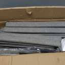 4-Step Wide Dog Stairs with Storage 23" H, Non-Slip Sturdy Pet Steps for High Bed Couch Window, Pet Stairs for Small/Medium/Large Old Dogs Cats Up to 220lbs, Cat Dog Steps for Car/SUV, Grey