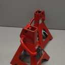 BIG RED T43002A Torin Steel Jack Stands: Double Locking, 3 Ton (6,000 lb) Capacity, Red, 1 Pair