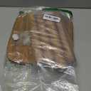 9.3 Inch Wooden Step Stool for Adults and Toddlers, Portable & Sturdy, Plant Stool with Four Detachable and Assembled Legs for Playroom, Kitchen, Bedroom, Bathtub-Walnut