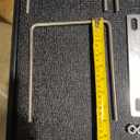 QWORK® 6 Pack M6 Stainless Steel U-Bolts Set, U-Brackets, High Load Capacity, with Nuts and Frame Plate, for Multiple Applications, size 8"