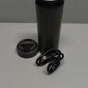 HDQ 2026 Travel Kettle, 110V~240V Any Voltage Portable Kettle for Travel, 6 Temperature Controls Portable Water Heater, 316 Stainless Steel Small Electric Kettle, Auto Shut Off (Grey)