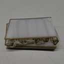 Smarpau Acrylic Gold Sign Holder 5x7 Table Number Holders Double-Sided Display Stand Picture Frames Menu Holder Flyer Stands Photo Holders for Wedding Tables Display(8Pcs)