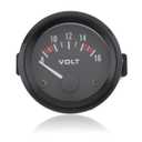 2" 52MM 12V 8~16V Universal LED Electrical Car Voltmeter Voltage Gauge Meter