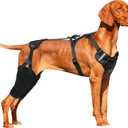 Dog Knee Leg Brace, Dog ACL Brace for Back Hind Rear Leg, for Torn ACL Tear, Luxating Patella (Medium)