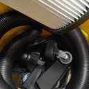 DEWALT 12 Gallon Poly Wet/Dry Vac, 5.5 HP Shop Vacuum Wet Vacuum Cleaner for Workshop, Jobsite, Commericial Area, Large Pick-Up Capacity, Yellow,DXV12P