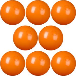8 Pcs 12 Inch Solid Red Beach Balls Inflatable Beach Ball Bulk Large Blow up Pool Game Toys