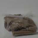 Vince Mens Cashmere Blend Shaker Stitch Rib Knit Scarf, Camel, OS