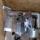 VEVOR Automatic Meat Slicer, 500W Electric Deli Slicer Machine with 10 inch Sharp 75Cr1 Steel Blade, 0-0.67 inch Adjustable Thickness, 633 RPM Fast Slicing, for Frozen Meat, Hard Cheese, and Bread