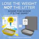 Purina Tidy Cats LightWeight With Glade Clear Springs Multi-Cat, Clumping, Low Dust, Scented Cat litter - 17 lb. Box