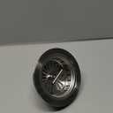 3-1/2 Inch Brushed Nickel Sink Strainers for Kitchen Sink, Stainless Steel Kitchen Sink Drain Strainer Assembly with Strainer Basket And Drain Stopper, US Standard Kitchen Sink Drain Replacement