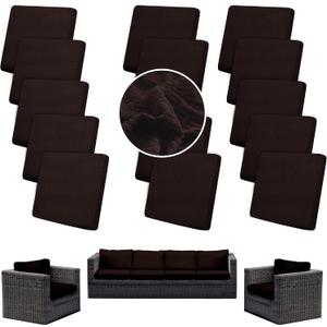 Outdoor Cushion Covers Set,14PCS Patio Furniture Couch Seat Slipcovers, Replacement for Sofa Sectional Chair(CoverOnly)