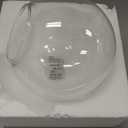 KoKo&Yukina 6 Inch Clear Glass Globes Shade Replacement Glass Shades  2.67" Fitter Opening  Lighting Fixture Replacement