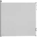 KINGTOP Retractable Baby Gates for Stairs, Retractable Dog Gate or Baby Gate, 33" Tall, Extends Up to 55" Wide, Safety Gate for Doorways & Outdoor Use (Gray, 33" x 55") (33x55")