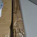 UNISHADES Cordless Bamboo Roman Shades for Windows, Blinds Size (36" W 64" H) Colour (Highfield Teak)