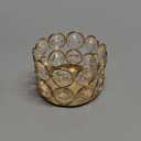 VINCIGANT Crystal Gold Votives Candle Holder Elegant Decorative Tealight Candle Holders for Weddings,Parties,Chirstmas,Gifts,Home Decor,Set of 24