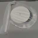 LSK Metal Sunglasses Organizer, Glasses Holder Stand with Storgae Tray, Eyeglasses Holder with Anti-Slip Pads for Tabletop, Desk, Dresser, White