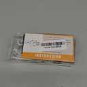 2 Pack Non Ticking Wall Miniature Clock Movements Mechanism with 5 Pairs of Short Hands Quartz Motor Kit Battery Operated DIY Repair Parts Replacement, 5/32 in Max Dial Thick, 1/2 in Shaft Length