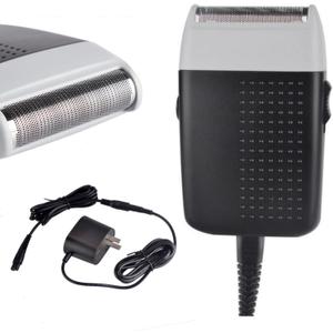 Corded Electric Foil Shaver,Professional Close Shave Razor,Bald Head Shavers for Men,Barber Shop Fade Style Clipper,Face Stubble Beard Smooth Trimmer,12v Powerful Motor,Only Corded Use
