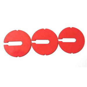Table Inserts (Pack of 3) for 14" Band saws or Scroll saws,Diameter: 2.5 in, Thickness: 0.1 in