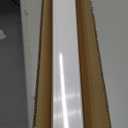 ShadesU Cordless Zebra Blinds  Light Filtering Dual-Layer Window Shades for Privacy (White Color) (Maximum Height 72") (Width 23")