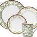 Mikasa Holiday Traditions Dinnerware Set with Mugs (16 Piece)