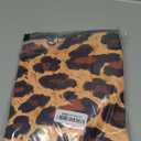 Leopard Skin Print Car Windshield Sun Shade Animal Brown Foldable UV Ray Sun Visor Protector Sunshade to Keep Your Vehicle Cool (55" x 27.6") (color25)
